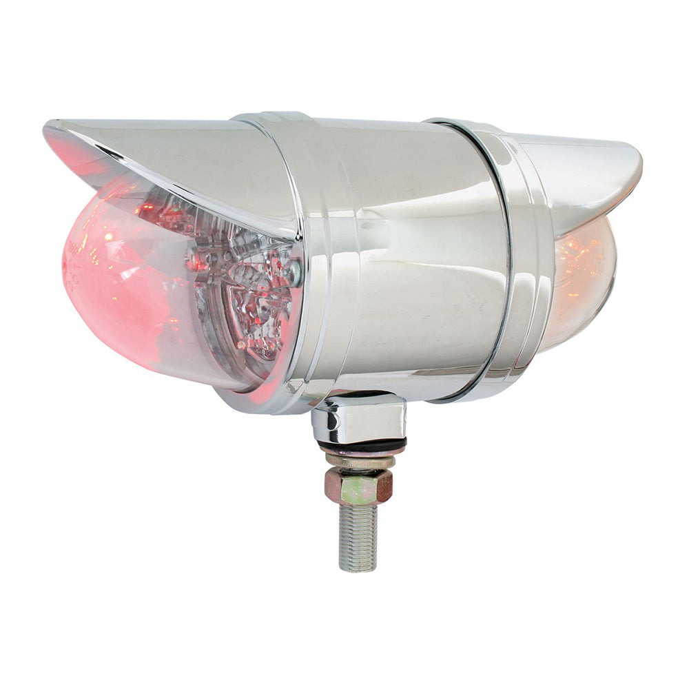 3-1/2" Double Face Spyder LED Light with Visor