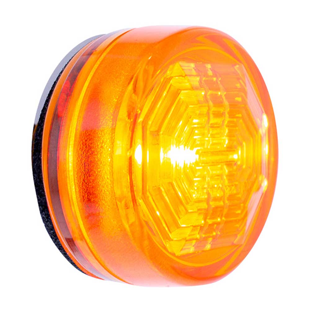 2" 3 LED Oval Marker Light with Grommet and Wiring