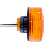 2" 3 LED Oval Marker Light with Grommet and Wiring