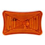 2" 3 LED Rectangle Marker Light with Grommet and Wiring