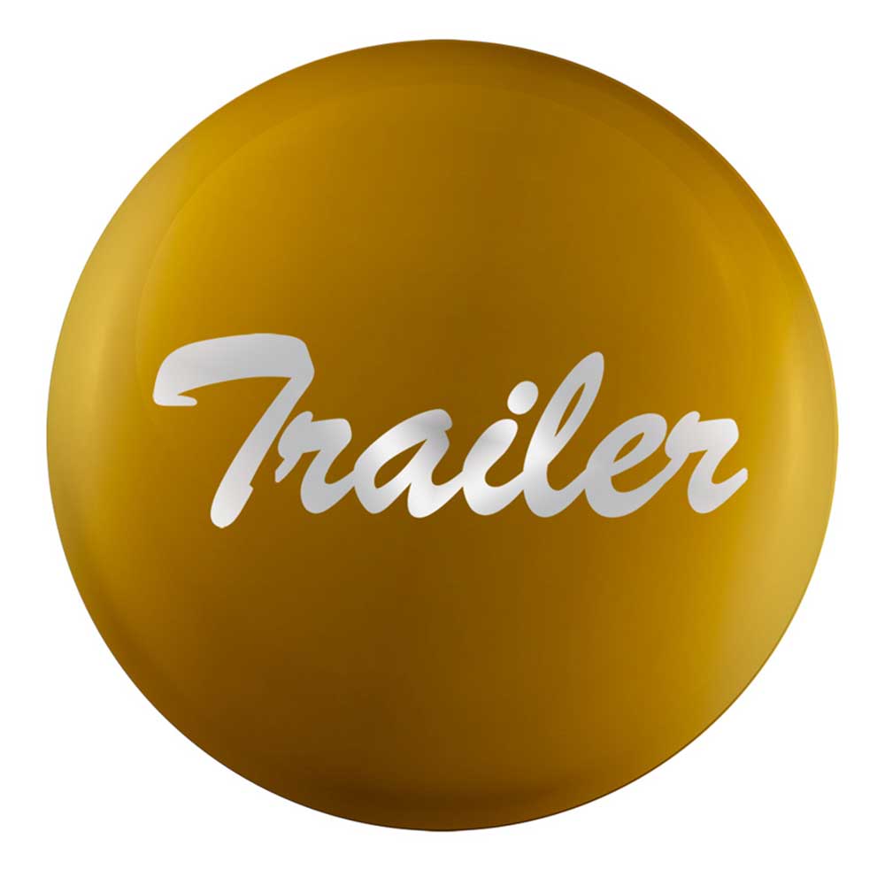 Glossy "Trailer" Air Valve Knob Sticker