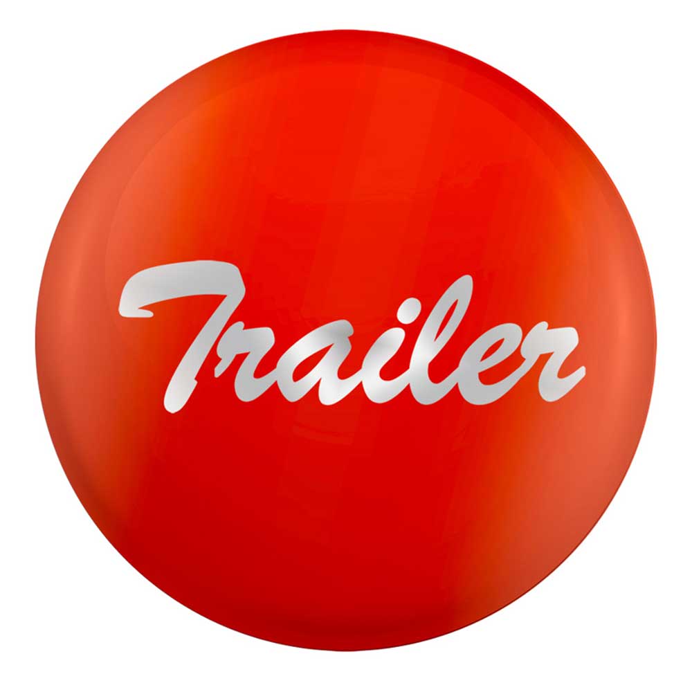 Glossy "Trailer" Air Valve Knob Sticker