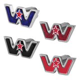 Western Star Logo Shaped Tractor & Trailer Air Valve Knobs
