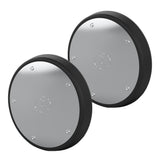 Hybrid Stainless Steel Black Paintable Taper Style Front or Rear Axle Cover Kit