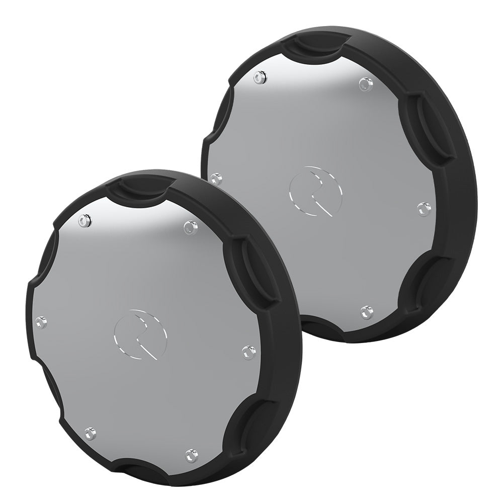 Hybrid Stainless Steel Black Paintable Pocket Style Front or Rear Axle Cover Kit