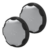 Hybrid Stainless Steel Black Paintable Pocket Style Front or Rear Axle Cover Kit