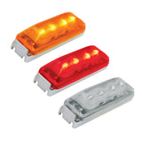 Medium Rectangular LED Light with Chrome Base