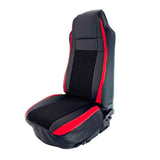 Universal Pleated Fabric & Leatherette Seat Cover