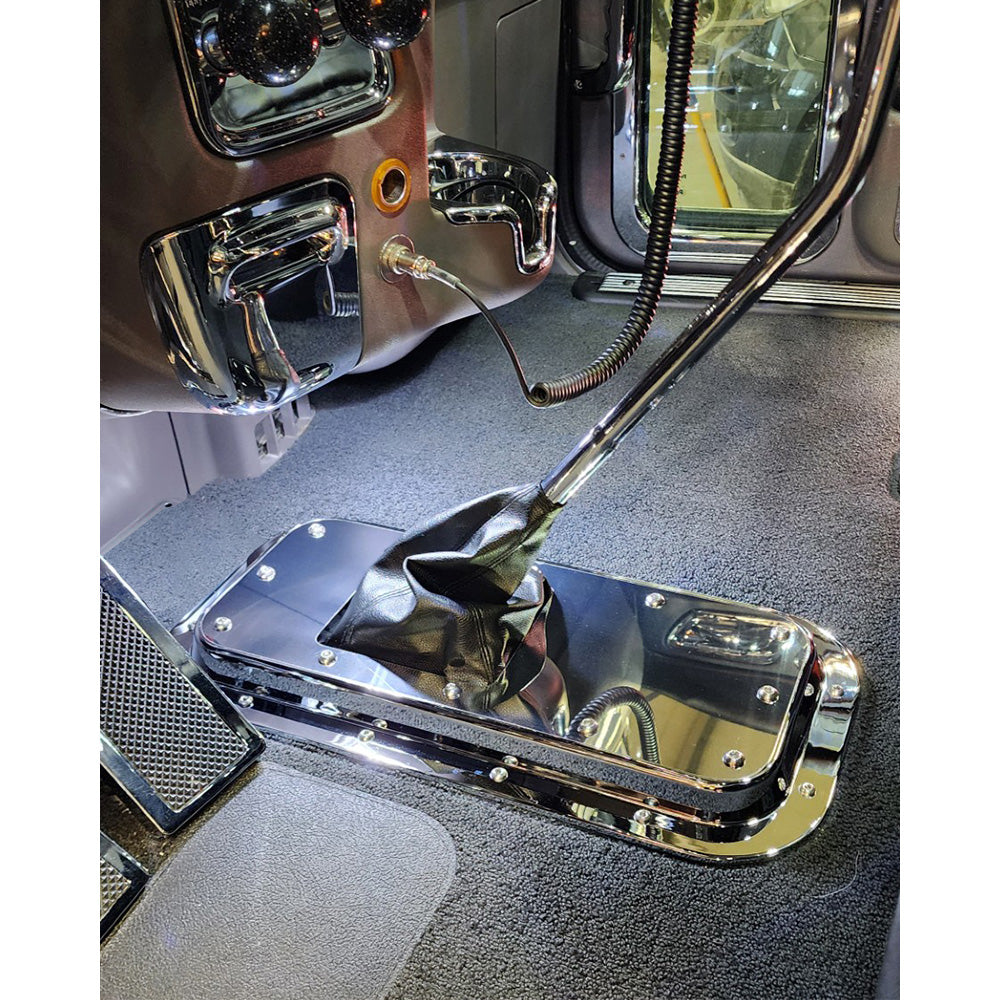 Peterbilt Taper Style Chrome Multi Fit Shifter Plate