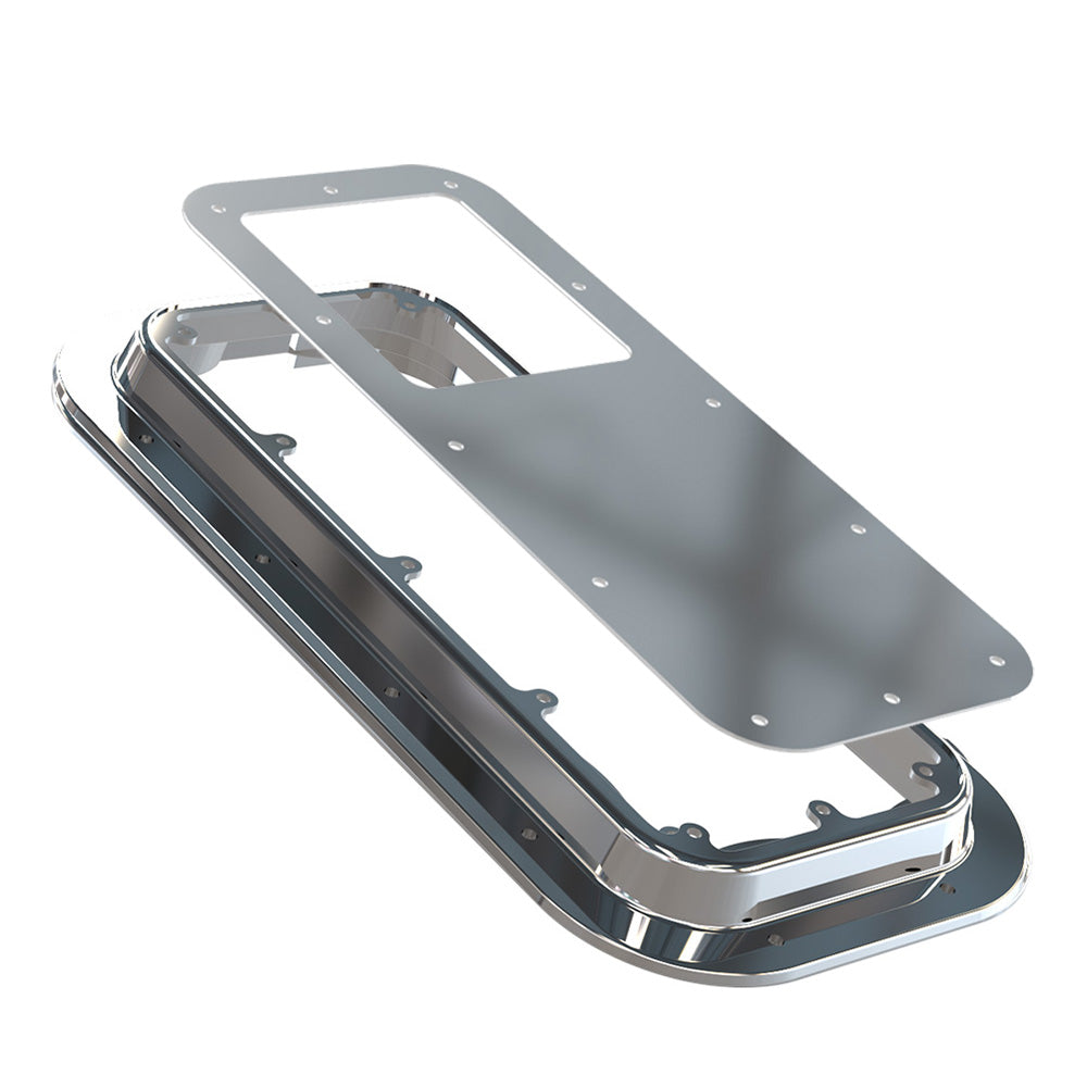 Peterbilt Taper Style Chrome Multi Fit Shifter Plate