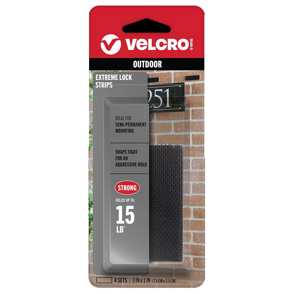 Outdoor Velcro Extreme Lock Strips