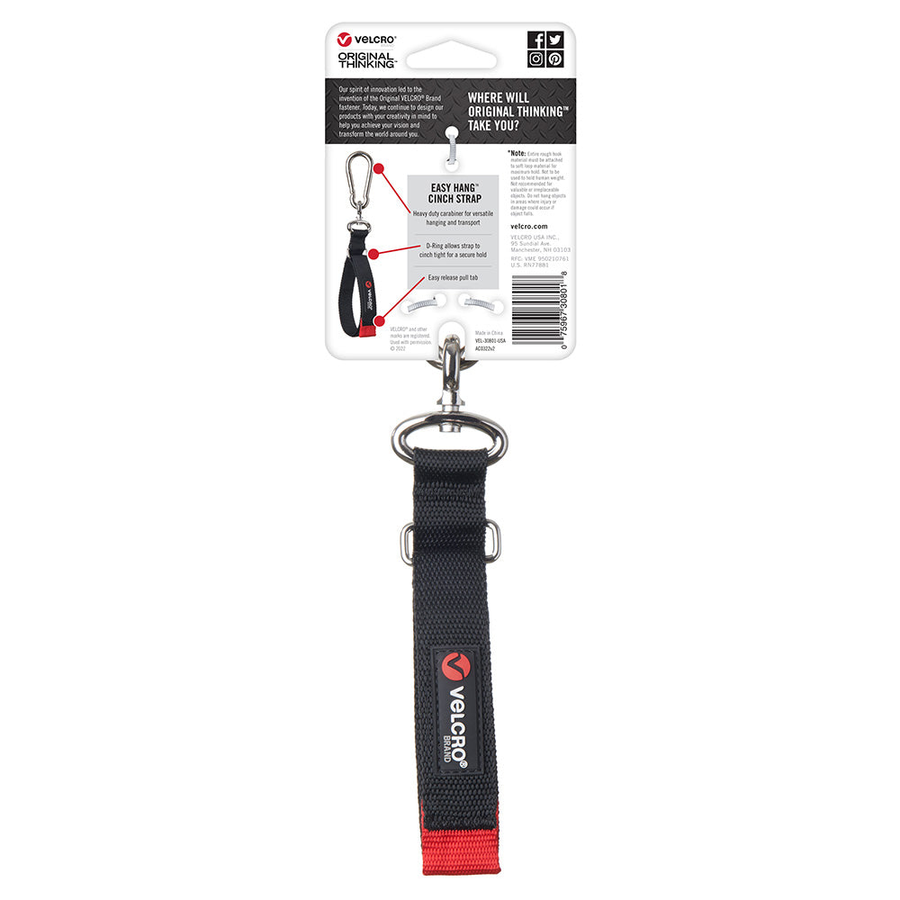 Small Velcro Easy Hang Cinch Strap
