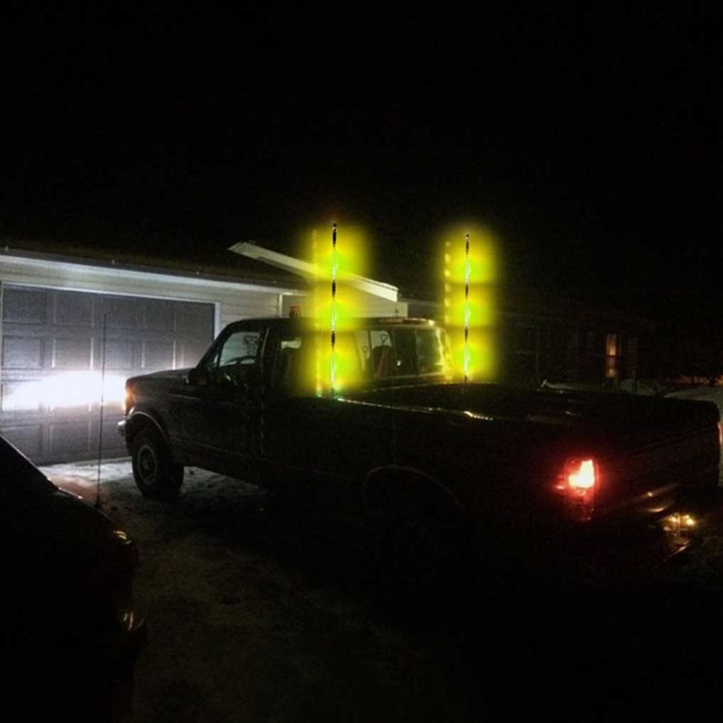 4 Foot HDX LED CB Antenna
