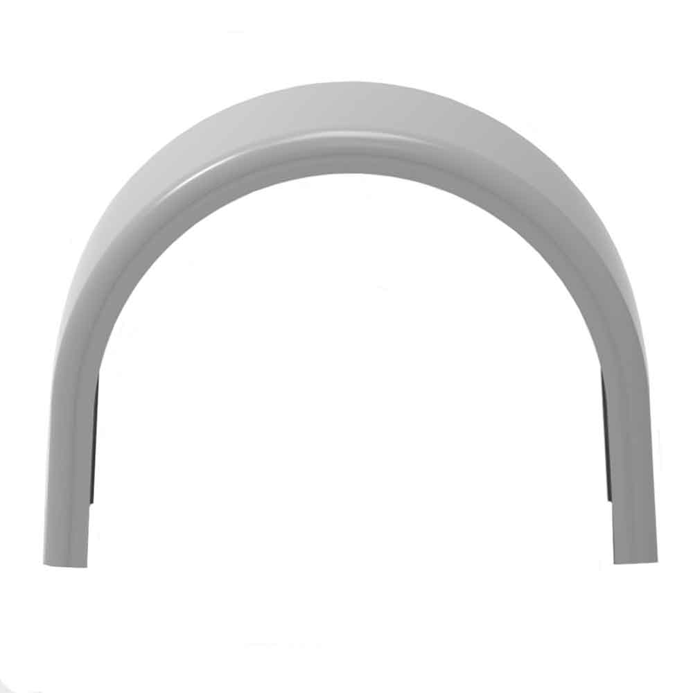 100" Shift Products Single Axle Fiberglass Fender with 1" Lip