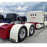 100" Shift Products Single Axle Fiberglass Fender with 1" Lip