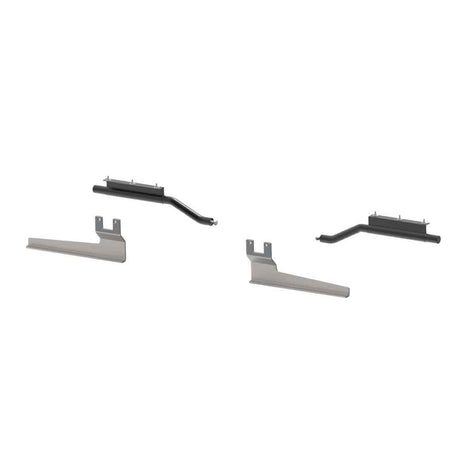 Shift fiberglass half fender hidden bracket kits, close-up