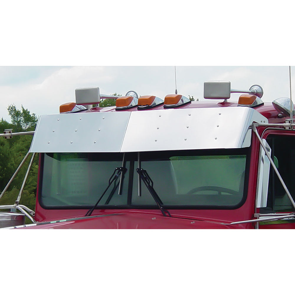 Kenworth Flat Windshield 12" Drop Visor (1985-1998)