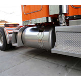 23" Peterbilt 14 Gauge Stainless Steel Flame Fuel Tank Replacement Straps