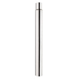 5"D x 52"L Chrome Center Spool Plain End