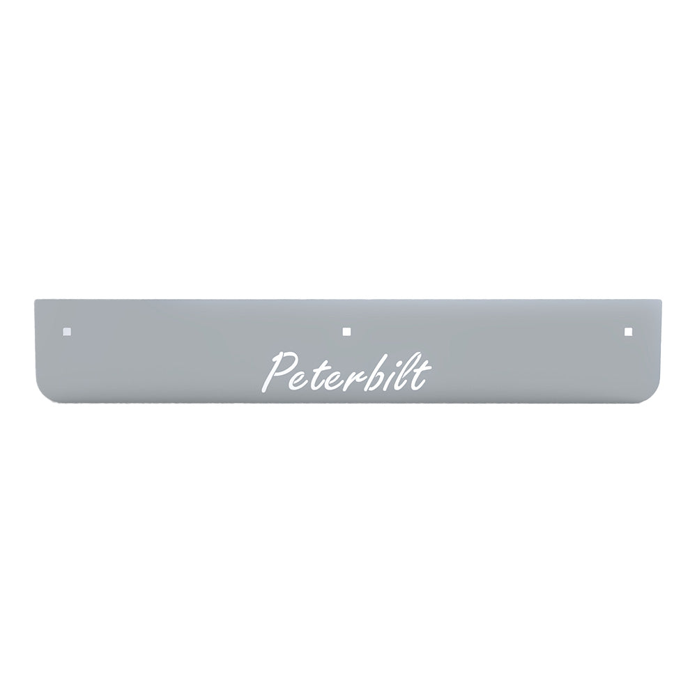 24" Peterbilt Plated Bottom Mud Flap Weight