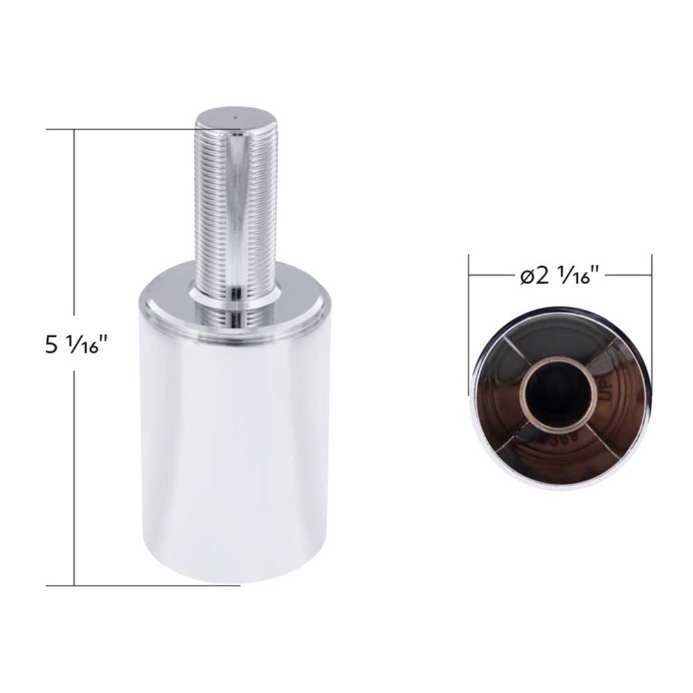 3" Extension for 33mm Nut Covers - Thread On