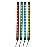 9" Multicolor LED Interior Music Sync and Color Changing Light Bars with Remote and App Control