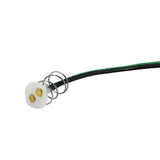 9-3/4" Double Contact Pigtail