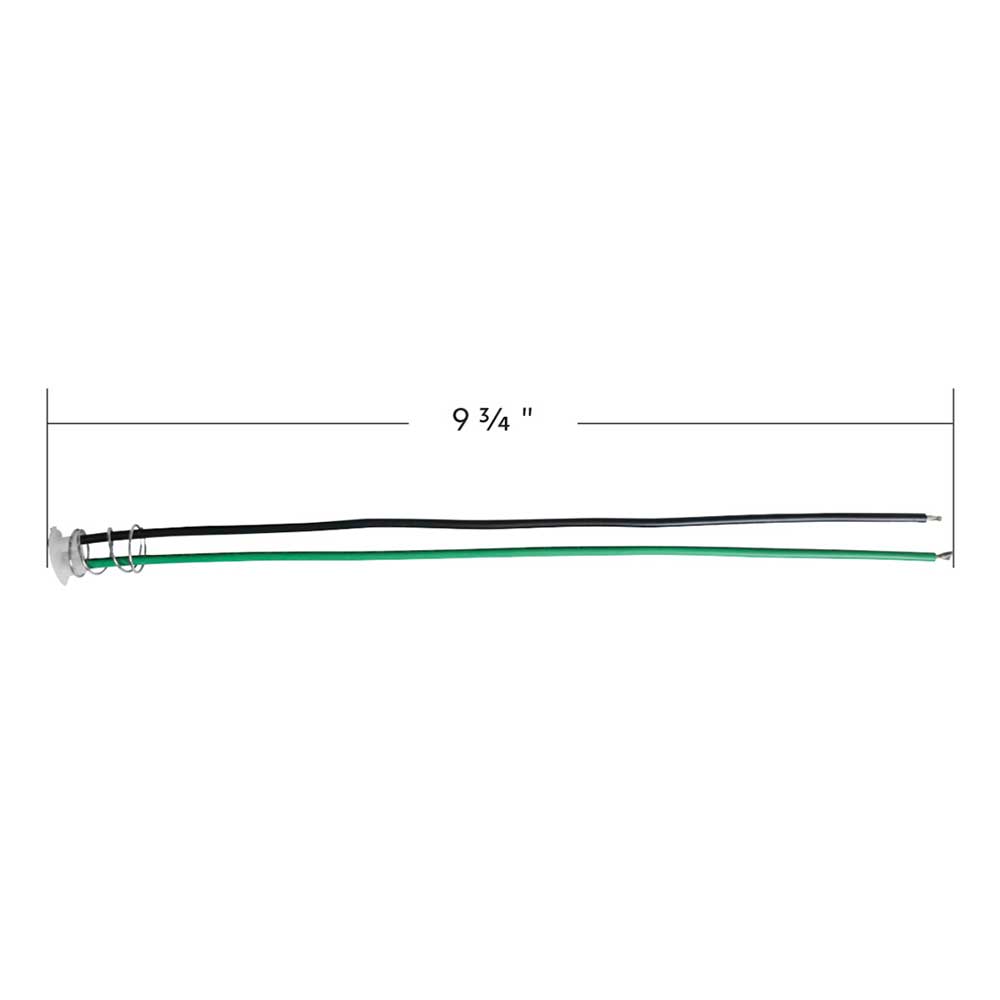 9-3/4" Double Contact Pigtail