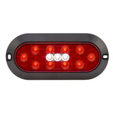 6" Oval Stop/Turn/Tail and Back Up Surface Mount Light