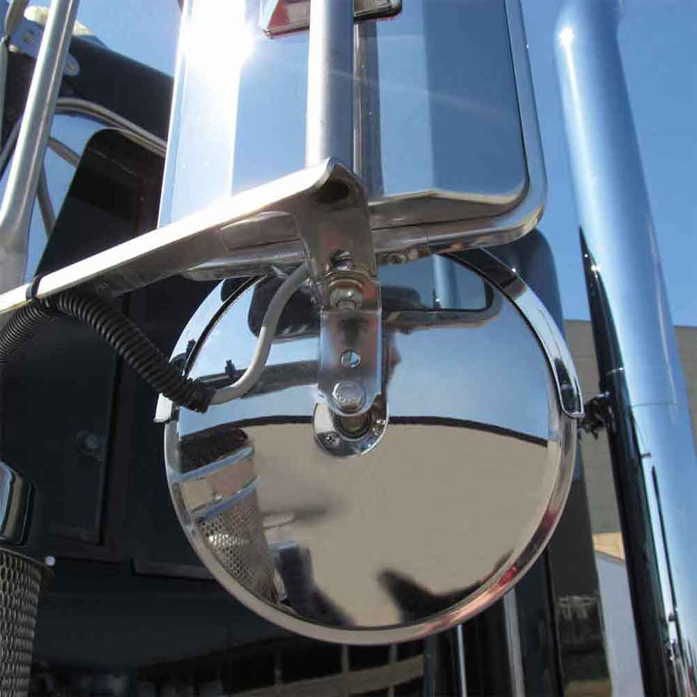 8" Convex Mirror with Center Mount