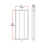 7" x 16" West Coast Mirror