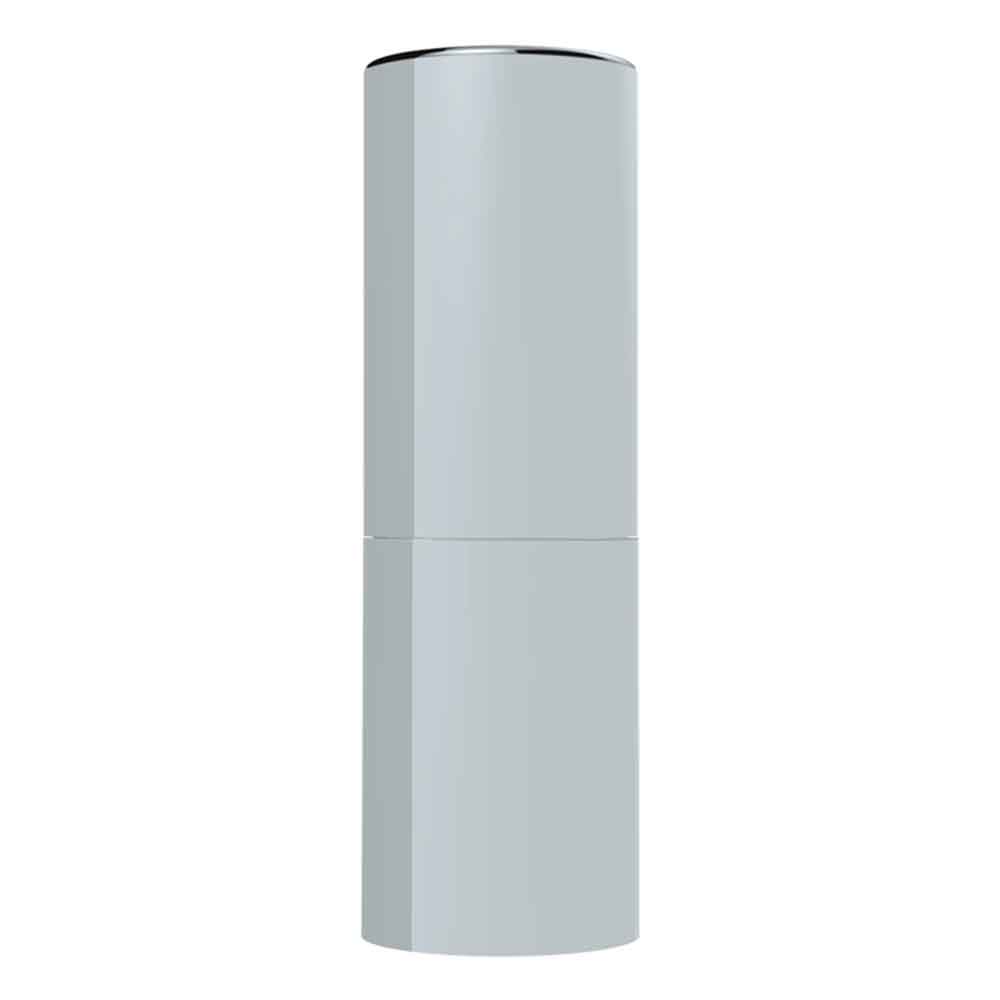 33mm x 7-1/4" Chrome Plastic Flat Top Cylinder Nut Cover - Thread On