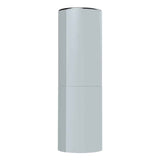 33mm x 7-1/4" Chrome Plastic Flat Top Cylinder Nut Cover - Thread On