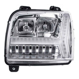 2019-2022 Kenworth W990 Chrome Inner Housing LED DRL Light Bar& Turn Signal