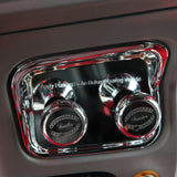 Chrome Tractor & Trailer Air Valve Knobs Thread On