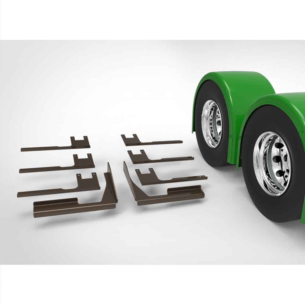 Shift Products Fiberglass Single Axle Fender Brackets
