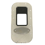 20-1/2" Peterbilt and Kenworth Universal Diamond Billet Shifter Floor Plate