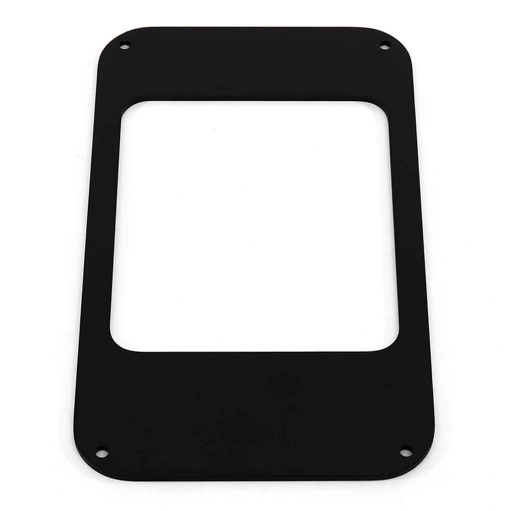 Black Aluminum Shifter Plate Insert (Template 1D)