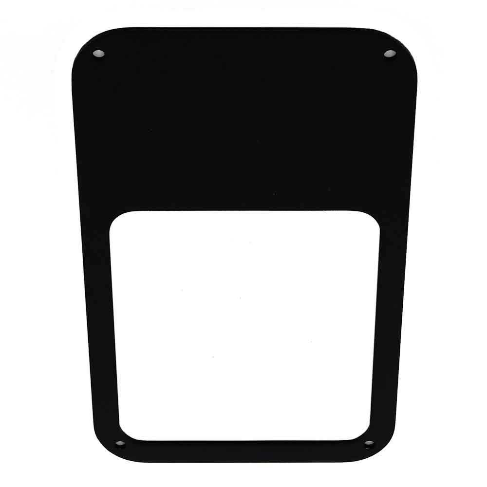 Black Aluminum Shifter Plate Insert (Template 1F)