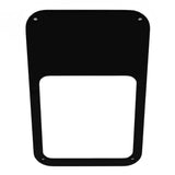 Black Aluminum Shifter Plate Insert (Template 1F)