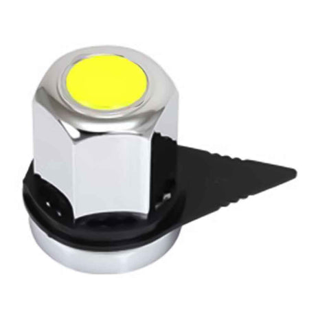 33mm Push on nut cover with black safety lug check indicator and reflector