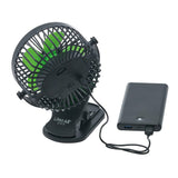 Rechargeable Clip On Fan with Light