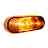 6" Amber Oval Turn/Marker Light