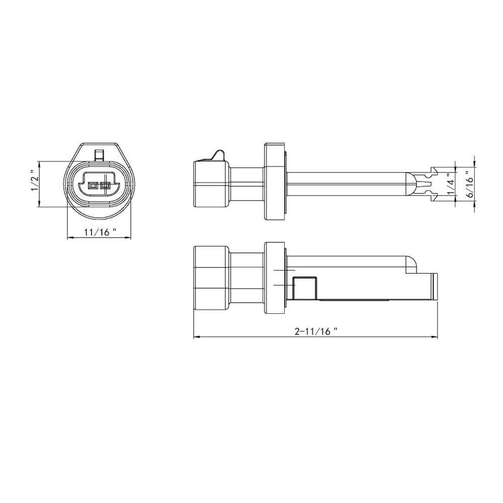 International Durastar Coolant Sensor