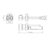 International Durastar Coolant Sensor