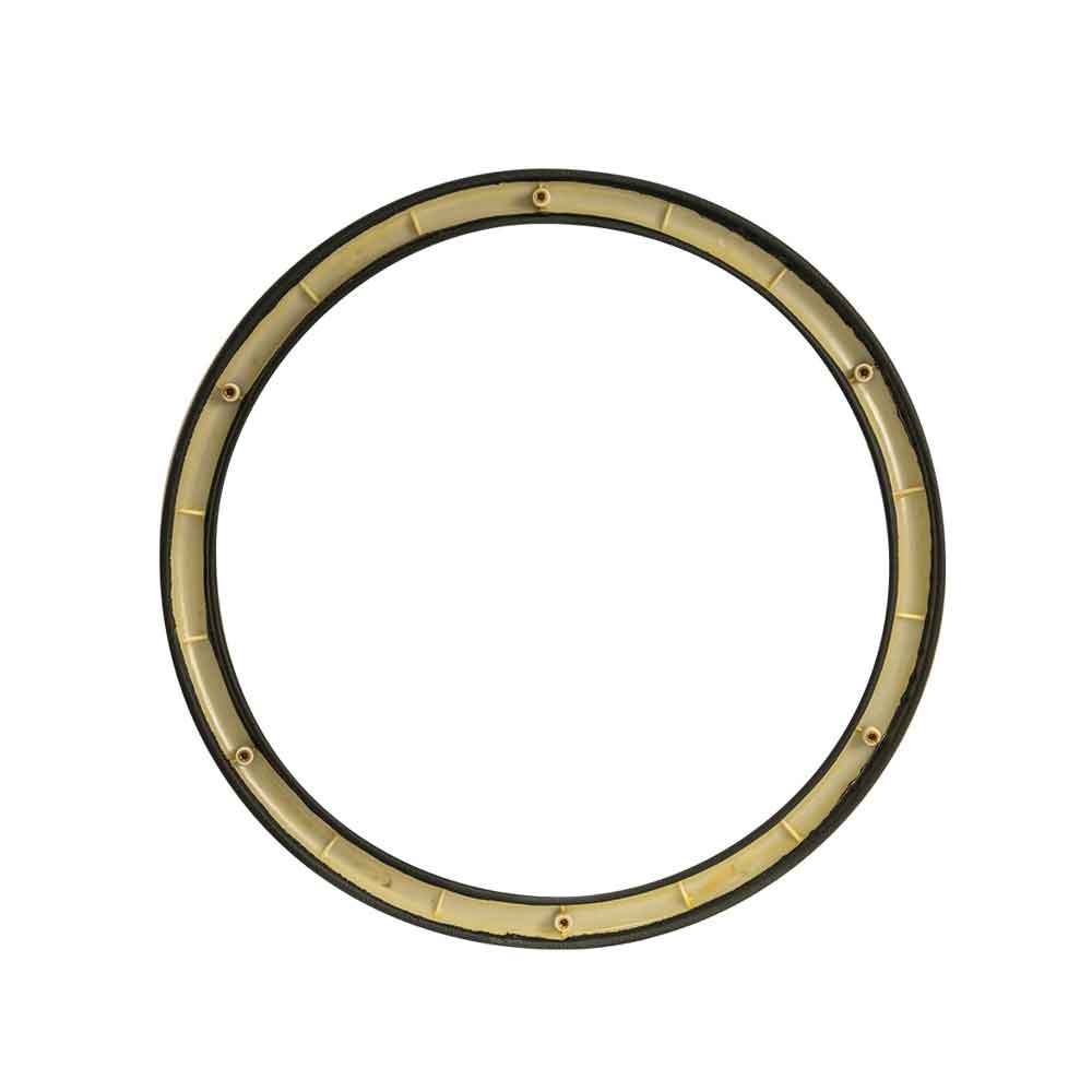 18" Black Leather Replacement Rim
