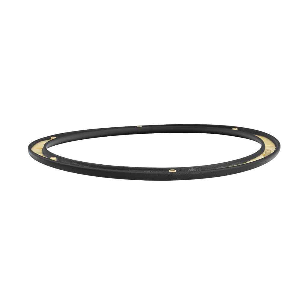 18" Black Leather Replacement Rim