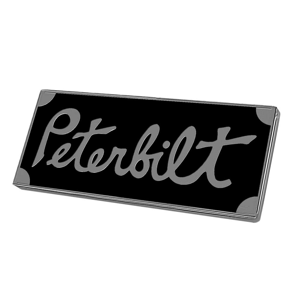 Peterbilt Old Style Rectangle Emblem