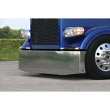 Multi-Fit Blind Mount 20" Tapered Stainless Boxed Short Radius End Bumper