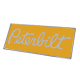 Peterbilt Original Style Rectangle Engraved Emblem